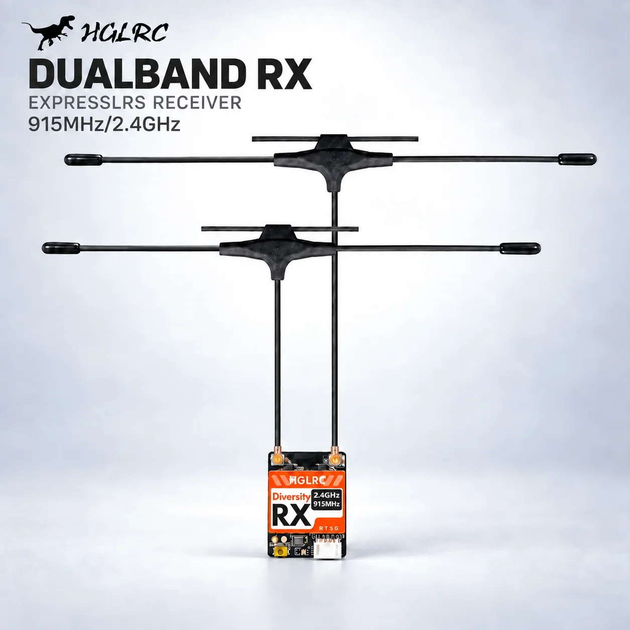 Fpv Drone Antenna - Receptor HGLRC de Doble Banda RX