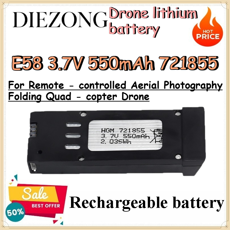 Eachine Drone E58 - Batería de litio para dron E58
