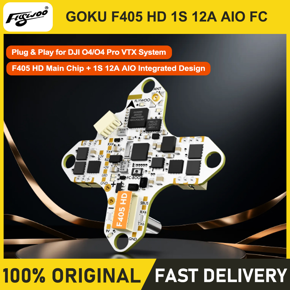 Fpv Drone Flight Controller - Controlador de vuelo FLYWOO GOKU F405