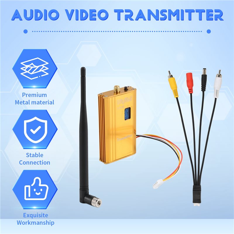 A48U 1.5G 1.5W FPV VTX 12CH 15 - Fpv Drone Quadcopter reseña y precio