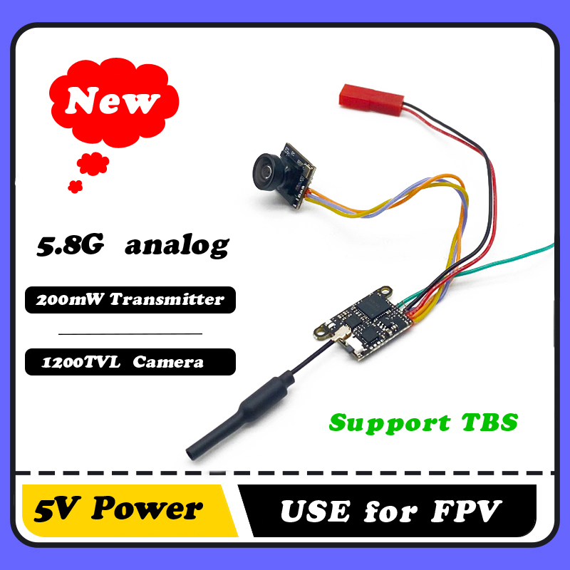 SLONWAKE 5,8G 1200TVL cámara F - Fpv Drone Vtx reseña y precio